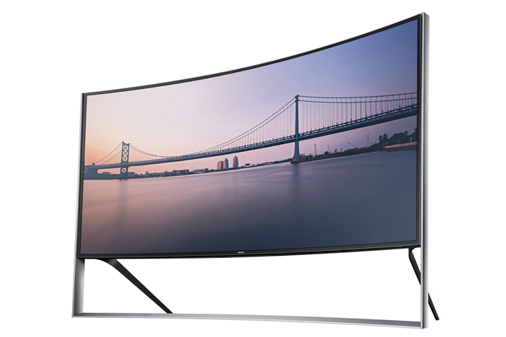 Samsung-UN105S9W105”Curved-UHD-TV